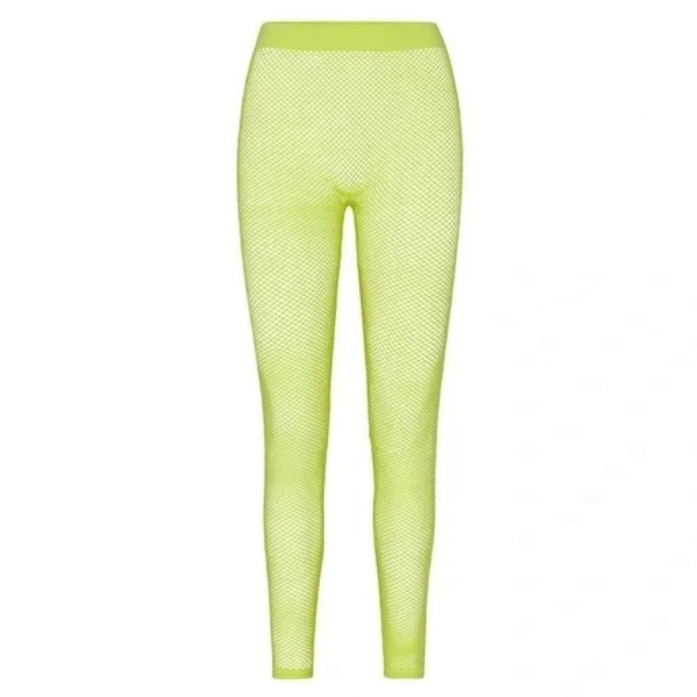 Skims perforated seamless leggings size XXS in Lime NEW - Picture 9 of 9